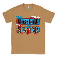 Toasted Coconut baseball sister with leopard Classic Tee - Zillion Design Studio