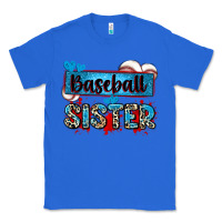 True Royal baseball sister with leopard Classic Tee - Zillion Design Studio