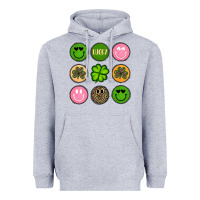 Heather Grey st patrick s day Heavyweight Hoodie - Artiststas