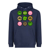 Navy st patrick s day Heavyweight Hoodie - Artiststas