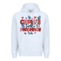 White cupid's favorite pharmacy tech Premium Hoodie - MaliasSmallBusiness