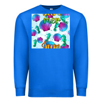 True Royal seahorse and sea shell seamless pattern Premium Sweatshirt - BundleAndBundleShop