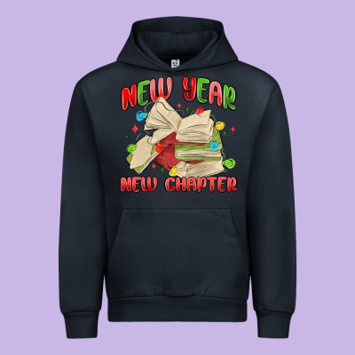 New Year New Chapter Urban Hoodie Designed By Maliassmallbusiness