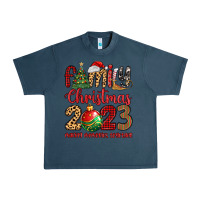 Midnight Navy family christmas 2023 making memories together Urban Heavy Tee - MaliasSmallBusiness