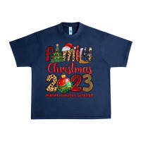 Navy family christmas 2023 making memories together Urban Heavy Tee - MaliasSmallBusiness