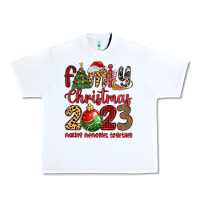 White family christmas 2023 making memories together Urban Heavy Tee - MaliasSmallBusiness