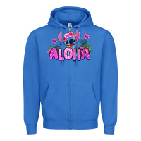 True Royal aloha summer stitch Zipper Hoodie - Zillion Design Studio