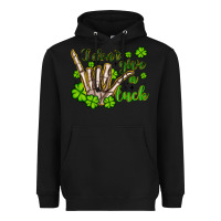 Black i don t give a luck Heavyweight Hoodie - Artiststas