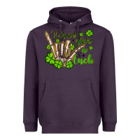 Plum i don t give a luck Heavyweight Hoodie - Artiststas