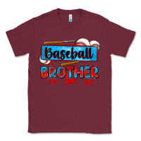 Burgundy baseball brother Classic Tee - Zillion Design Studio