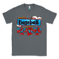 Charcoal Heather baseball brother Classic Tee - Zillion Design Studio