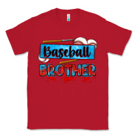 Red baseball brother Classic Tee - Zillion Design Studio