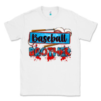 White baseball brother Classic Tee - Zillion Design Studio