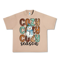 Burro cozy season snowman Urban Heavy Tee - MaliasSmallBusiness