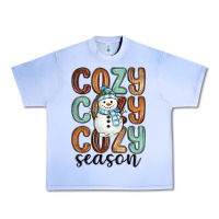 Grape Ice cozy season snowman Urban Heavy Tee - MaliasSmallBusiness