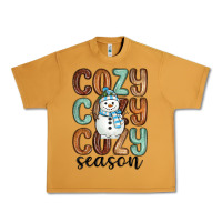 Cozy Season Snowman Urban Heavy Tee | Teevron