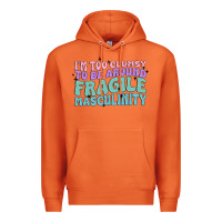 Carrot i'm too clumsy to be around fragile masculinity Premium Hoodie - MaliasSmallBusiness