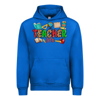 Cobalt teacher life Urban Hoodie - MaliasSmallBusiness