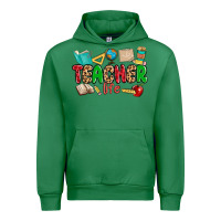 Emerald teacher life Urban Hoodie - MaliasSmallBusiness