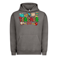 Pigment Tornado teacher life Urban Hoodie - MaliasSmallBusiness