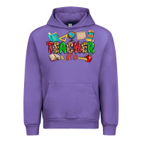 Tulip teacher life Urban Hoodie - MaliasSmallBusiness