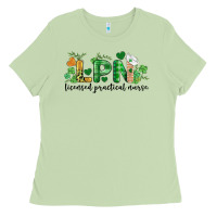 Matcha st. patricks day registered nurse lpn heart Ladies Tee - BarkalooDesign