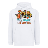 White 1 st grade let's do this Heavyweight Hoodie - JahusDesignShop