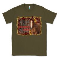 Army Green all i want for christmas is a horse Classic Tee - RanaPortraitStore