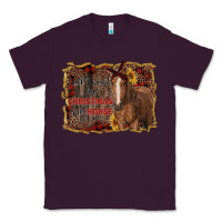 Plum all i want for christmas is a horse Classic Tee - RanaPortraitStore