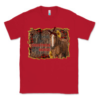 Red all i want for christmas is a horse Classic Tee - RanaPortraitStore