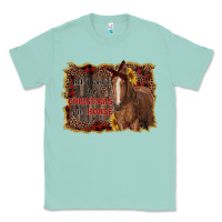 Seafoam all i want for christmas is a horse Classic Tee - RanaPortraitStore