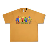 Peanut Butter autism accept understand love Urban Heavy Tee - MaliasSmallBusiness