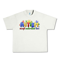 Pistachio autism accept understand love Urban Heavy Tee - MaliasSmallBusiness