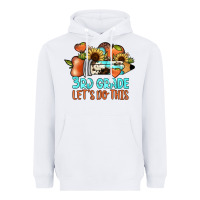 White 3rd grade let's do this Heavyweight Hoodie - JahusDesignShop