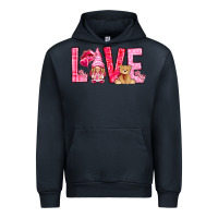 Navy love with gnome Urban Hoodie - NancyCooperArtShop