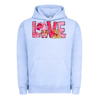 Pigment Grape Ice love with gnome Urban Hoodie - NancyCooperArtShop
