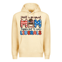Pina Colada just a normal mom trying not to raise liberals Premium Hoodie - MaliasSmallBusiness