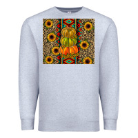 Heather Grey pumpkin Premium Sweatshirt - JahusDesignShop