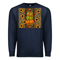Navy pumpkin Premium Sweatshirt - JahusDesignShop