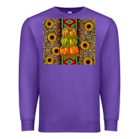 Purple pumpkin Premium Sweatshirt - JahusDesignShop