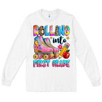 White rolling into first grade Long Sleeve Tee - texasbilliewilder