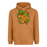 Meerkat happy st patrick s day shamrock Heavyweight Hoodie - Artiststas