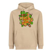 Mushroom happy st patrick s day shamrock Heavyweight Hoodie - Artiststas