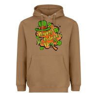 Toasted Coconut happy st patrick s day shamrock Heavyweight Hoodie - Artiststas