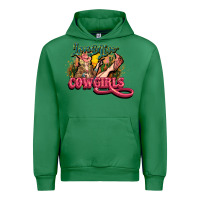 Emerald long live cowgirls Urban Hoodie - NancyCooperArtShop