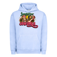 Pigment Grape Ice long live cowgirls Urban Hoodie - NancyCooperArtShop