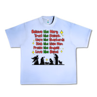 Grape Ice jesus and family belive like mary Urban Heavy Tee - MaliasSmallBusiness