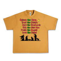 Peanut Butter jesus and family belive like mary Urban Heavy Tee - MaliasSmallBusiness