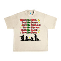Sandshell jesus and family belive like mary Urban Heavy Tee - MaliasSmallBusiness