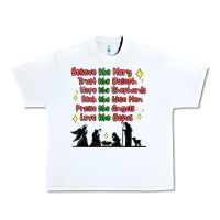 White jesus and family belive like mary Urban Heavy Tee - MaliasSmallBusiness